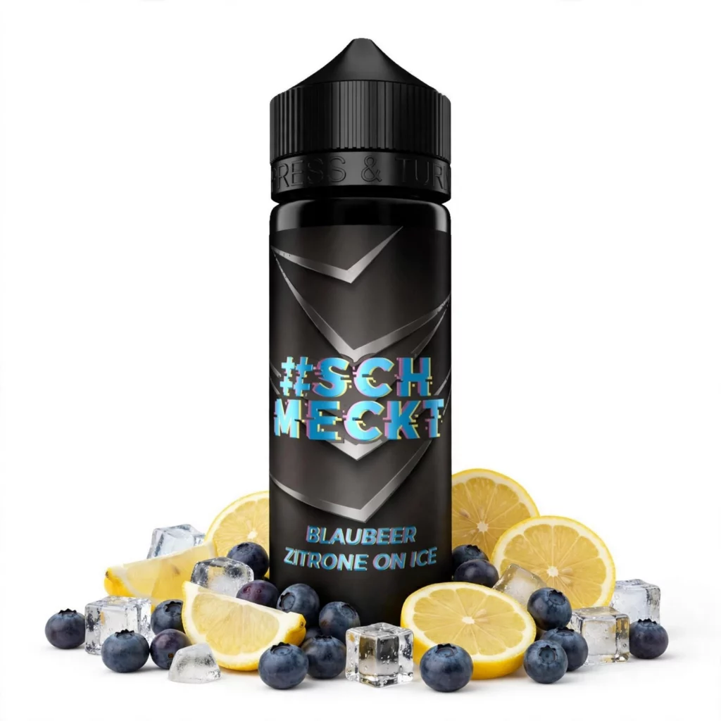 schmeckt blaubeer zitrone on ice 100ml 1zu1 weiss