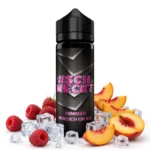 schmeckt himbeer pfirsich on ice 100ml 1zu1 weiss