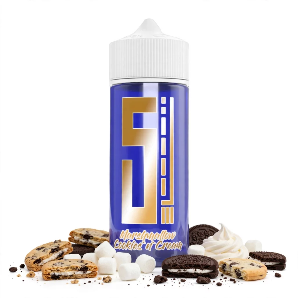 5EL Marshmallow Cookies n Cream Longfill Aroma 10 ml