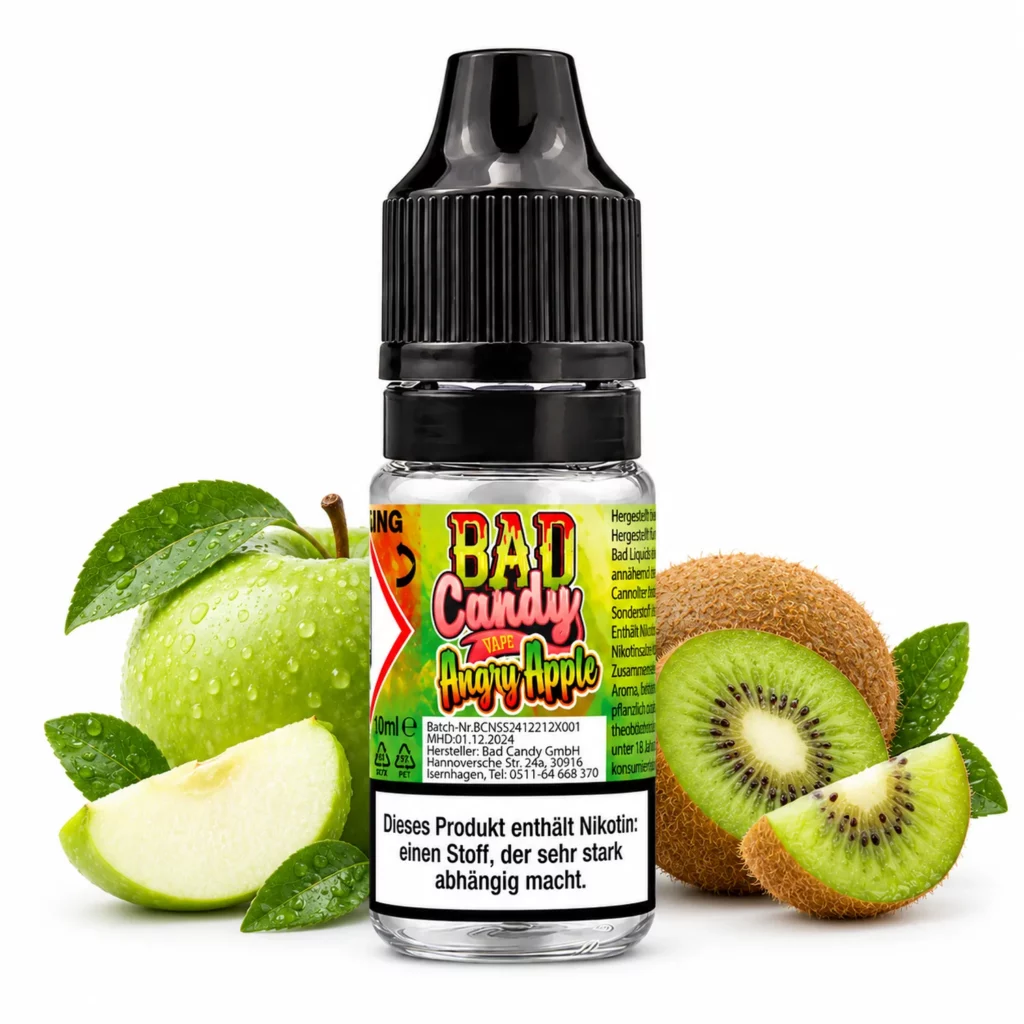 Bad Candy Angry Apple Nikotinsalz Liquid 10 ml 20 mg
