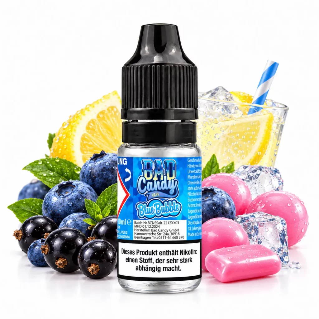 Bad Candy Blue Bubble Nikotinsalz Liquid 10 ml 20 mg