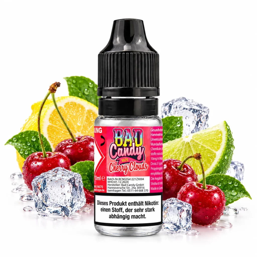 Bad Candy Cherry Clouds Nikotinsalz Liquid 10 ml 20 mg