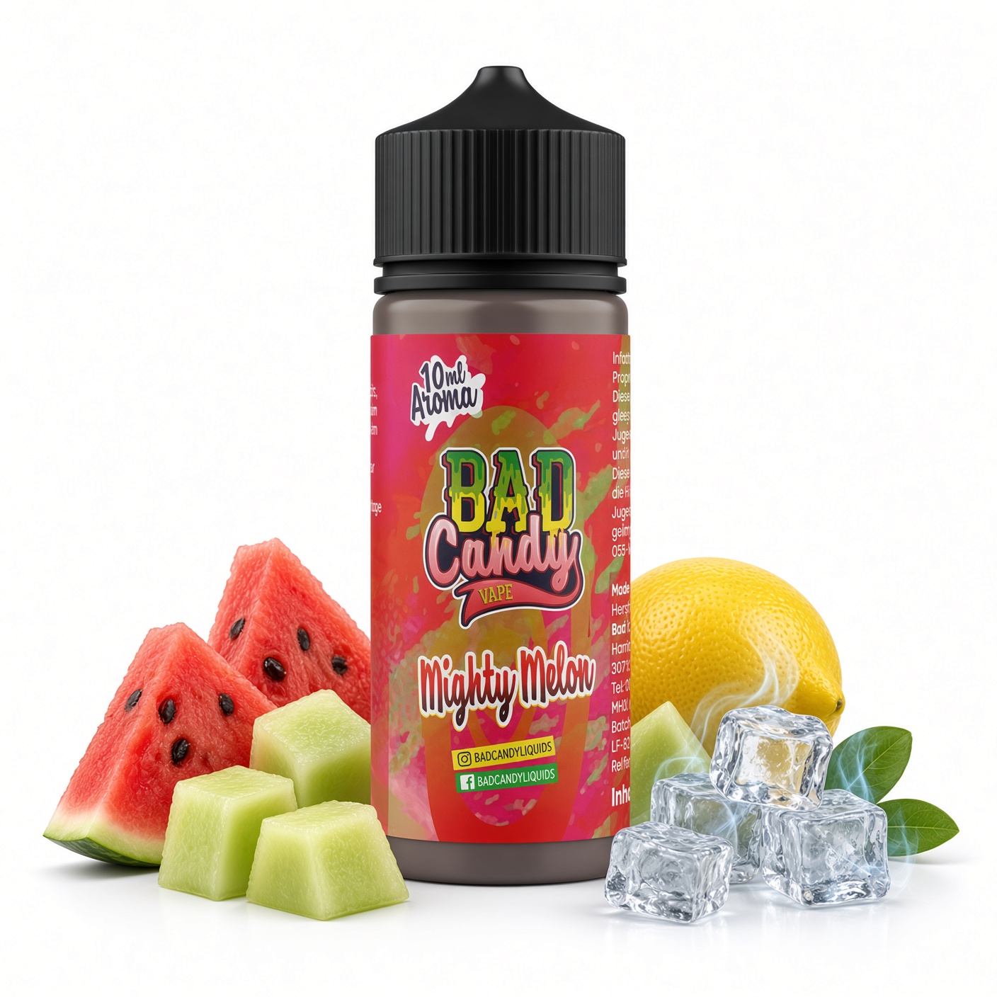 Bad Candy Mighty Melon Longfill Aroma 10 ml Bad Candy Mighty Melon Longfill Aroma 10 ml