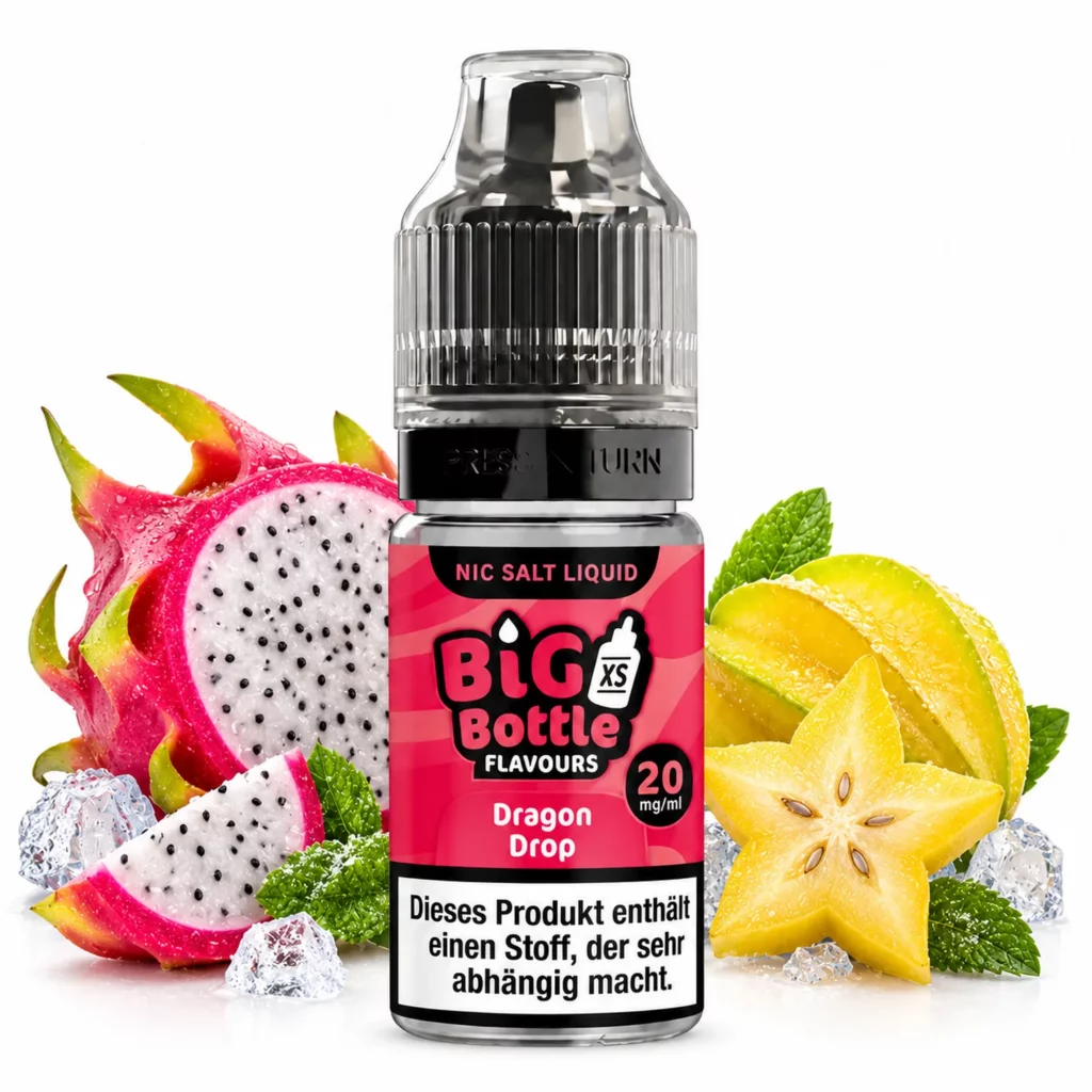 Big Bottle Dragon Drop Nikotinsalz Liquid 10 ml 20 mg