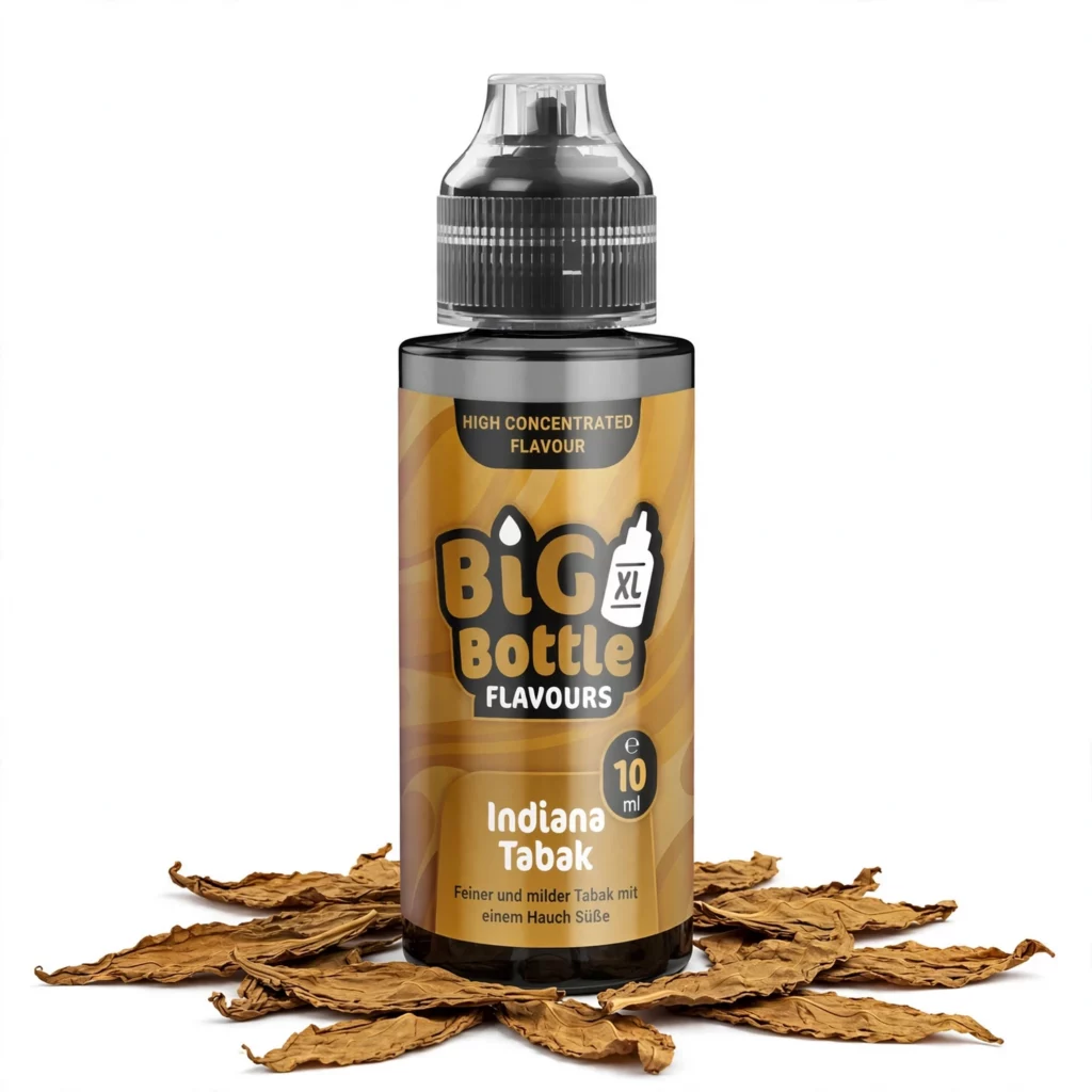 Big Bottle Indiana Tabak Longfill Aroma 10 ml