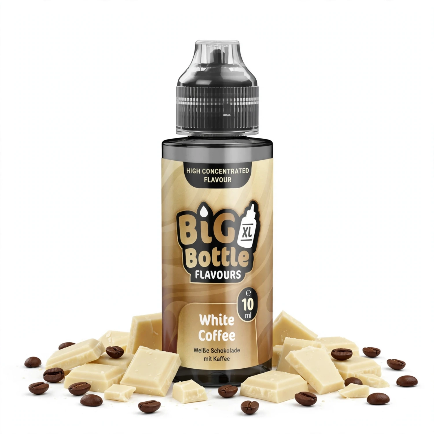 Big Bottle White Coffee Longfill Aroma 10 ml Big Bottle White Coffee Longfill Aroma 10 ml