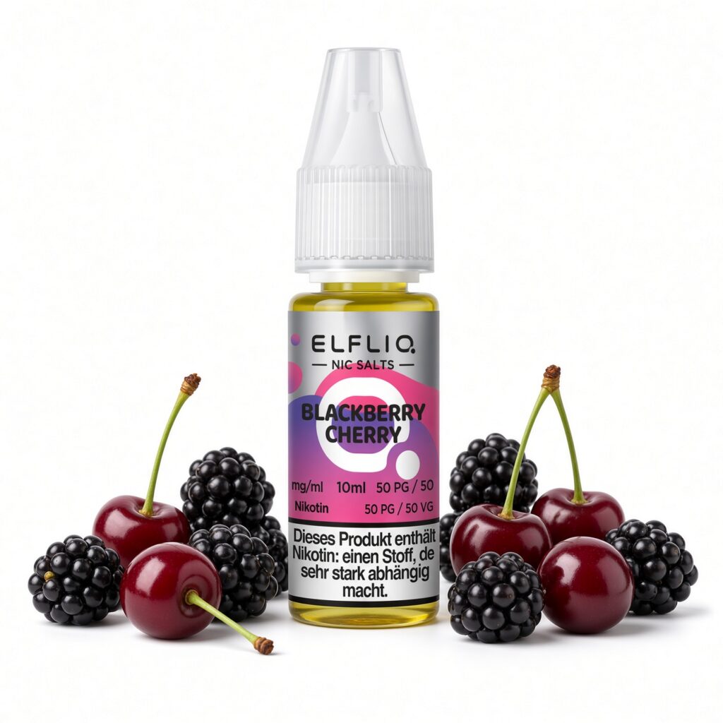 ELFLIQ Blackberry Cherry Nic Salt 10 ml 10 mg