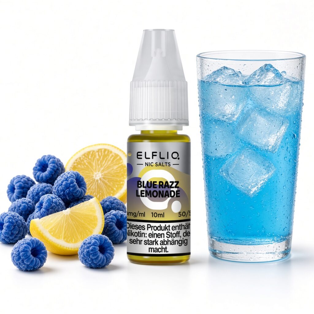 ELFLIQ Blue Razz Lemonade Nic Salt 10 ml 20 mg