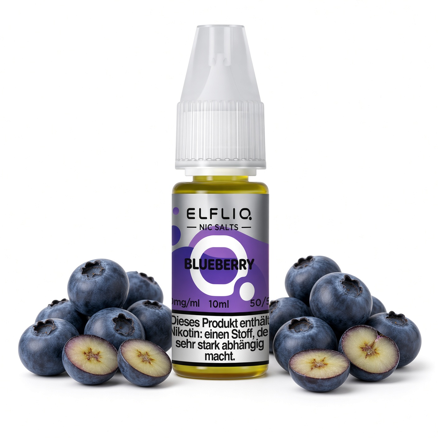 ELFLIQ Blueberry Nic Salt 10 ml 10 mg ELFLIQ Blueberry Nic Salt 10 ml 10 mg