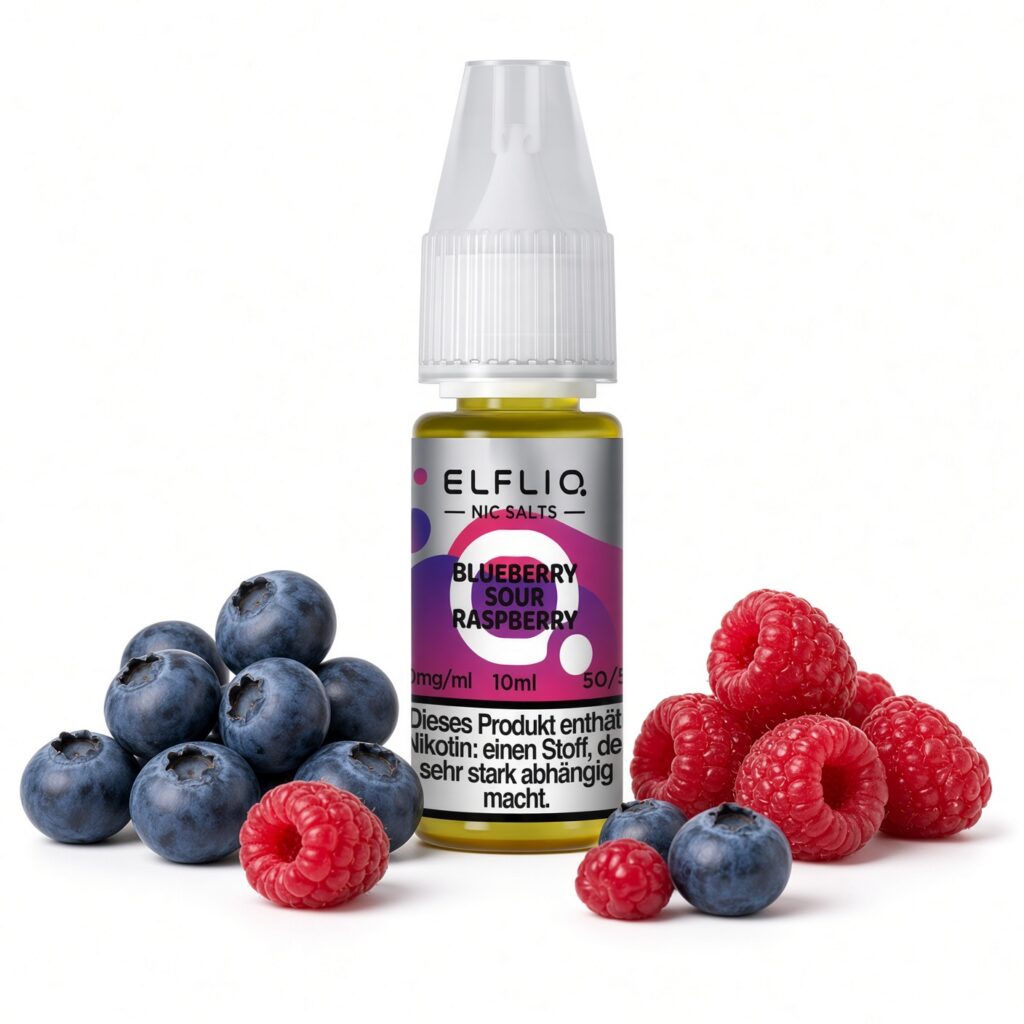 ELFLIQ Blueberry Sour Raspberry Nic Salt 10 ml 20 mg