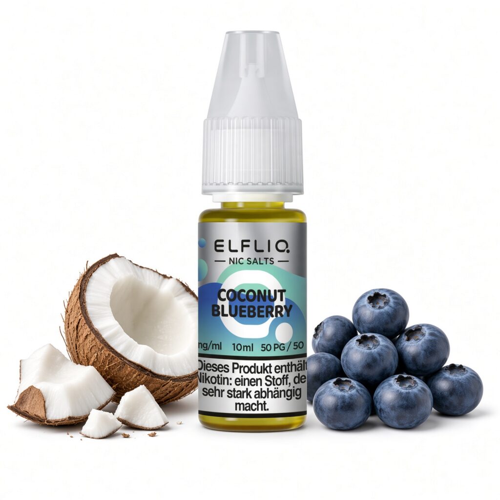 ELFLIQ Coconut Blueberry Nic Salt 10 ml 10 mg