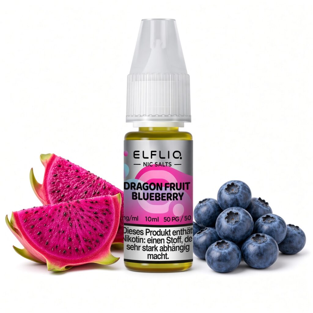 ELFLIQ Dragon Fruit Blueberry Nic Salt 10 ml 20 mg