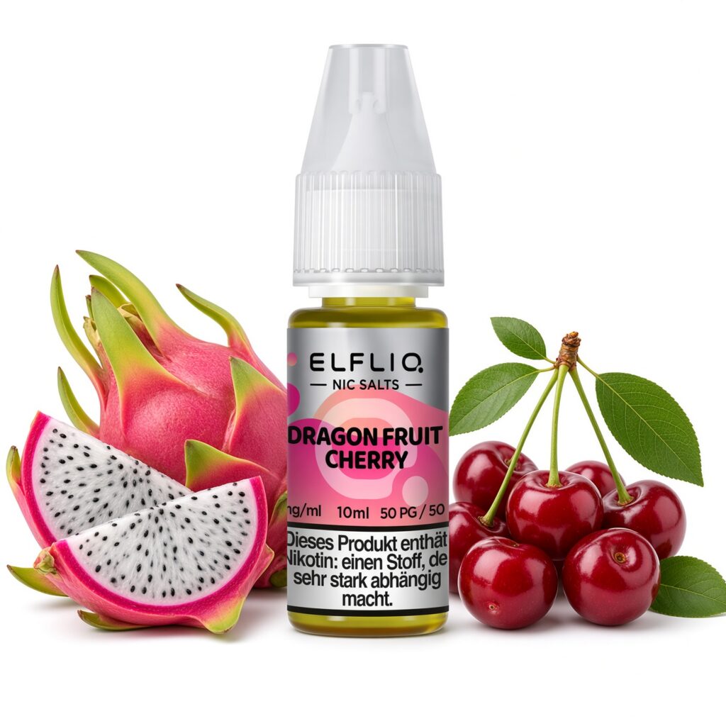 ELFLIQ Dragon Fruit Cherry Nic Salt 10 ml 10 mg