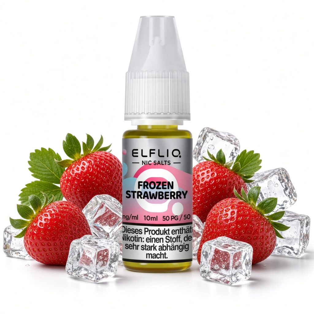 ELFLIQ Frozen Strawberry Nic Salt 10 ml 10 mg