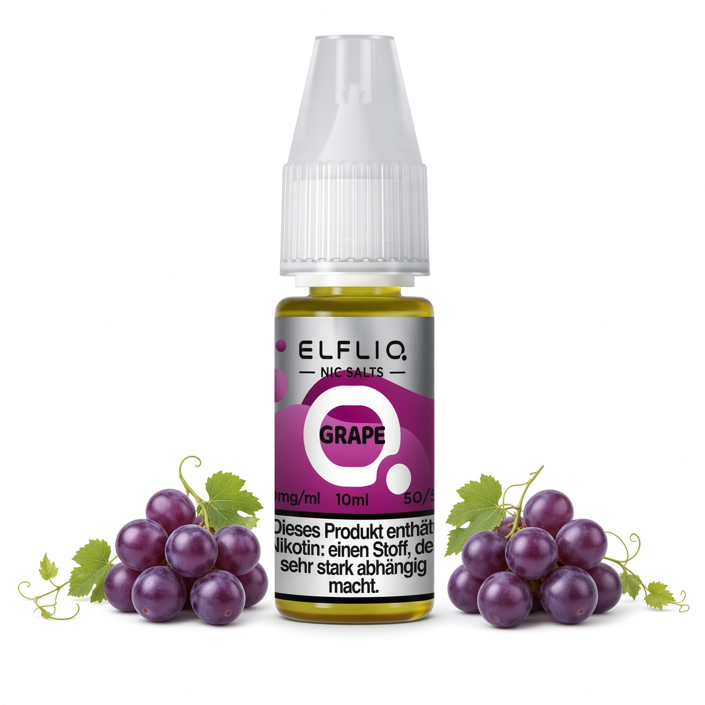 ELFLIQ Grape Nic Salt 10 ml 20 mg ELFLIQ Grape Nic Salt 10 ml 20 mg