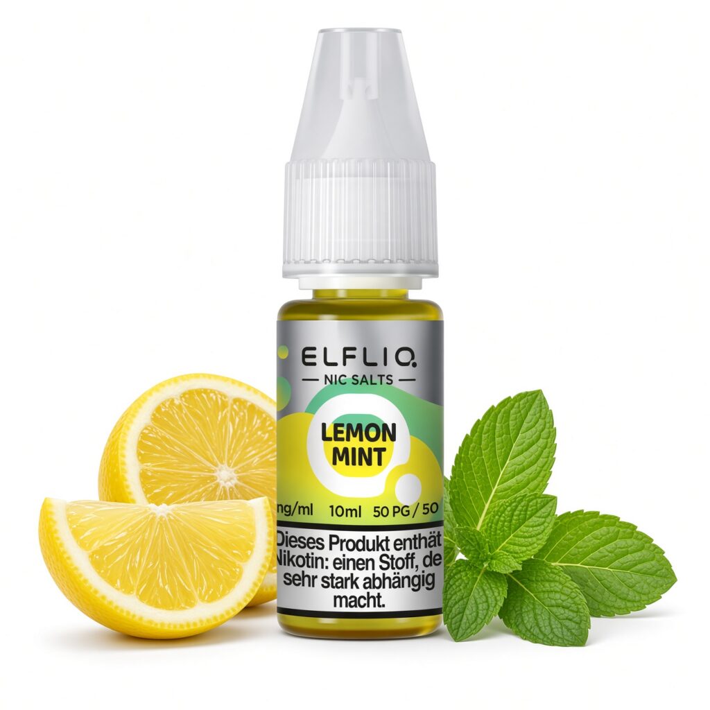 ELFLIQ Lemon Mint Nic Salt 10 ml 10 mg