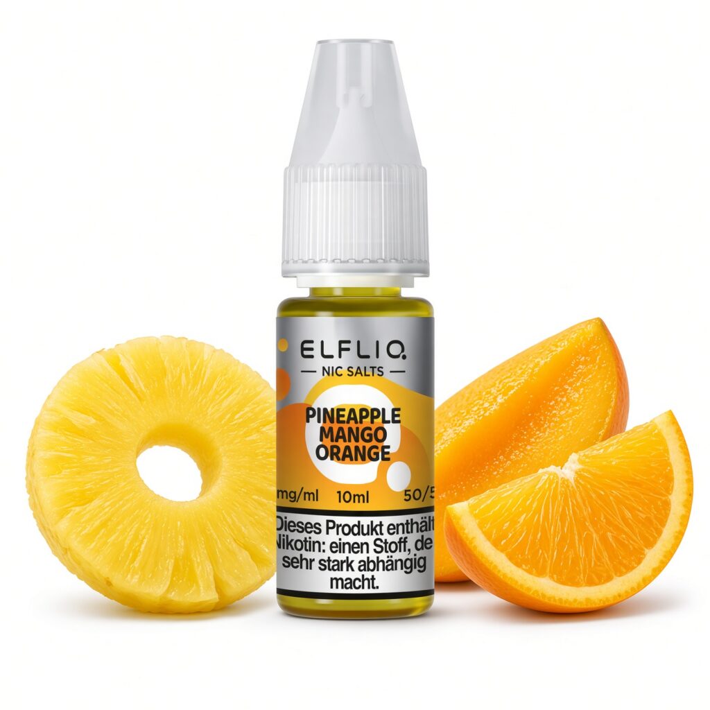 ELFLIQ Pineapple Mango Orange Nic Salt 10 ml 20 mg
