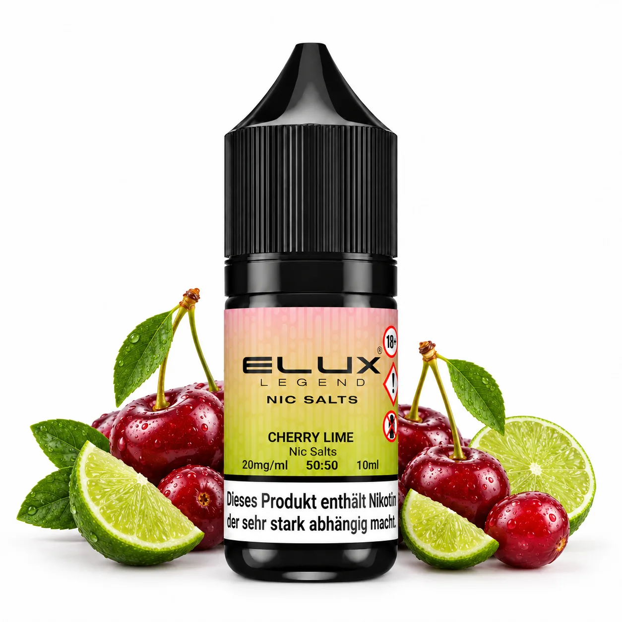 Elux Cherry Lime Nikotinsalz Liquid 10 ml 20 mg Elux Cherry Lime Nikotinsalz Liquid 10 ml 20 mg
