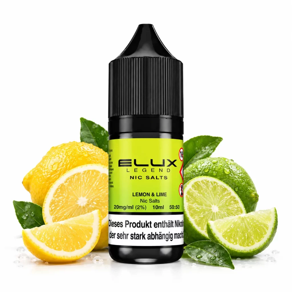 Elux Lemon & Lime Nikotinsalz Liquid 10 ml 20 mg