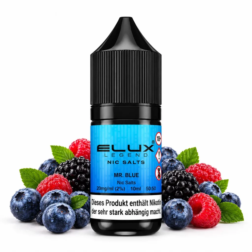Elux Mr Blue Nikotinsalz Liquid 10 ml 20 mg