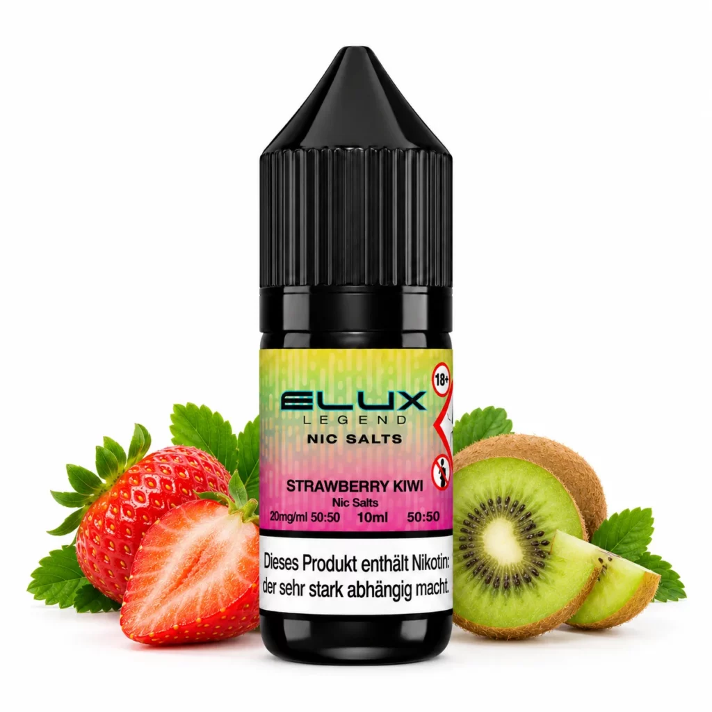 Elux Strawberry Kiwi Nikotinsalz Liquid 10 ml 20 mg