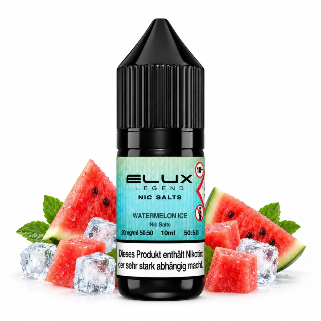 Elux Watermelon Ice Nikotinsalz Liquid 10 ml 20 mg