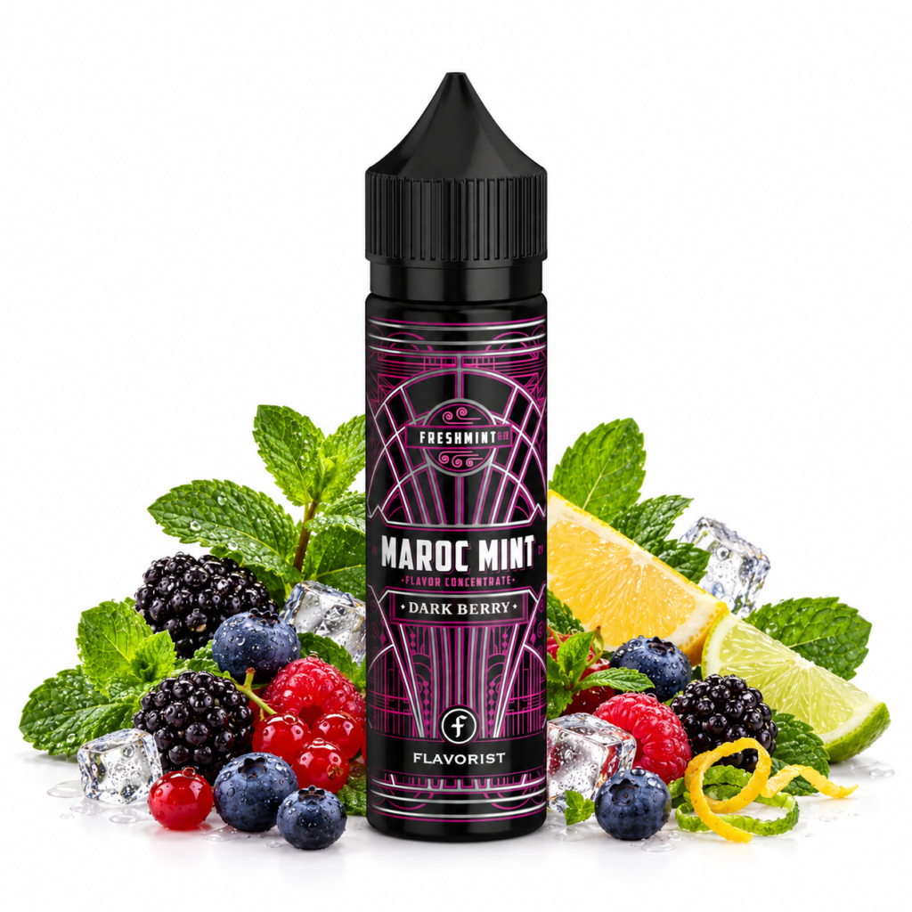 Flavorist Maroc Mint Dark Berry Longfill Aroma 10 ml