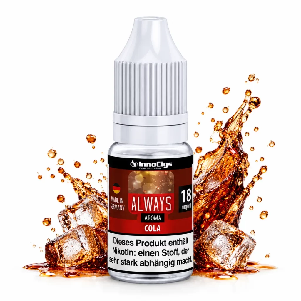 InnoCigs Always Cola Nikotinsalz Liquid 10 ml 18 mg
