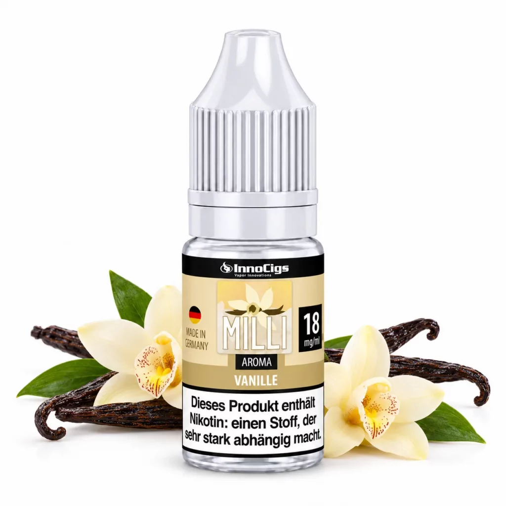 InnoCigs Milli Vanille Nikotinsalz Liquid 10 ml 18 mg