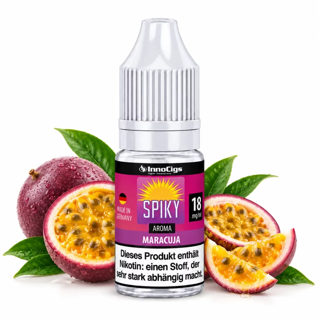 InnoCigs Spiky Maracuja Nikotinsalz Liquid 10 ml 18 mg