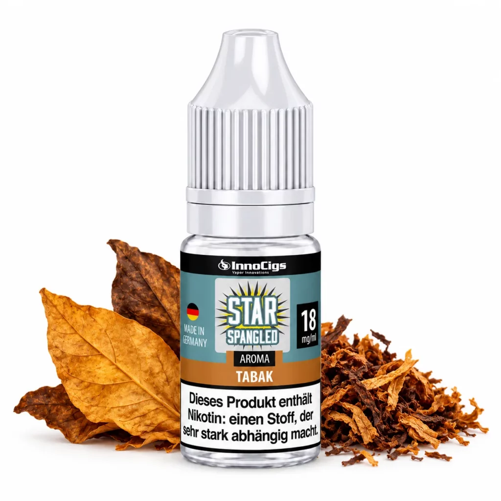 InnoCigs Star Spangled Tabak Nikotinsalz Liquid 10 ml 18 mg