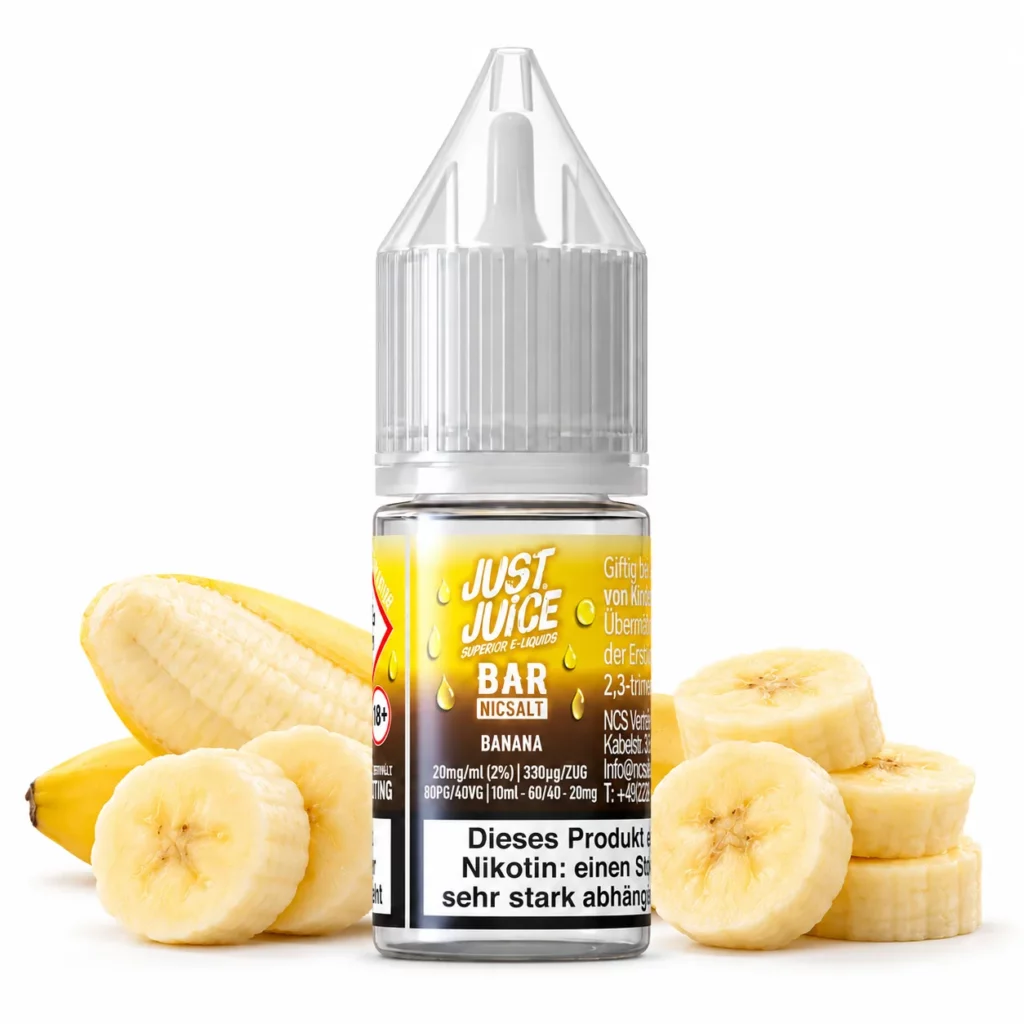 Just Juice Bar Nic Salt Banana 10 ml 20 mg