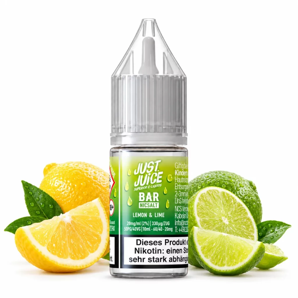 Just Juice Bar Nic Salt Lemon Lime 10 ml 20 mg