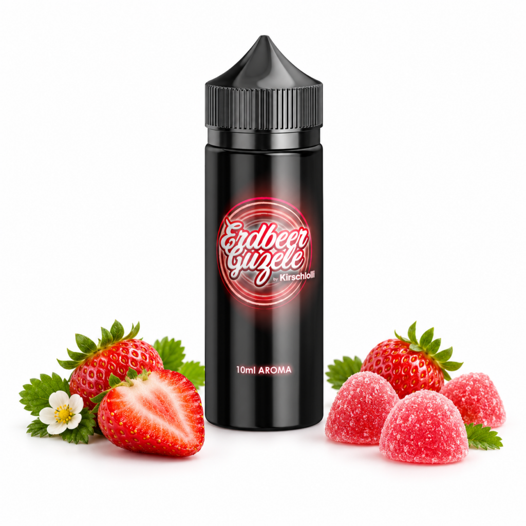 Kirschlolli Erdbeer Guzele Longfill Aroma 10 ml