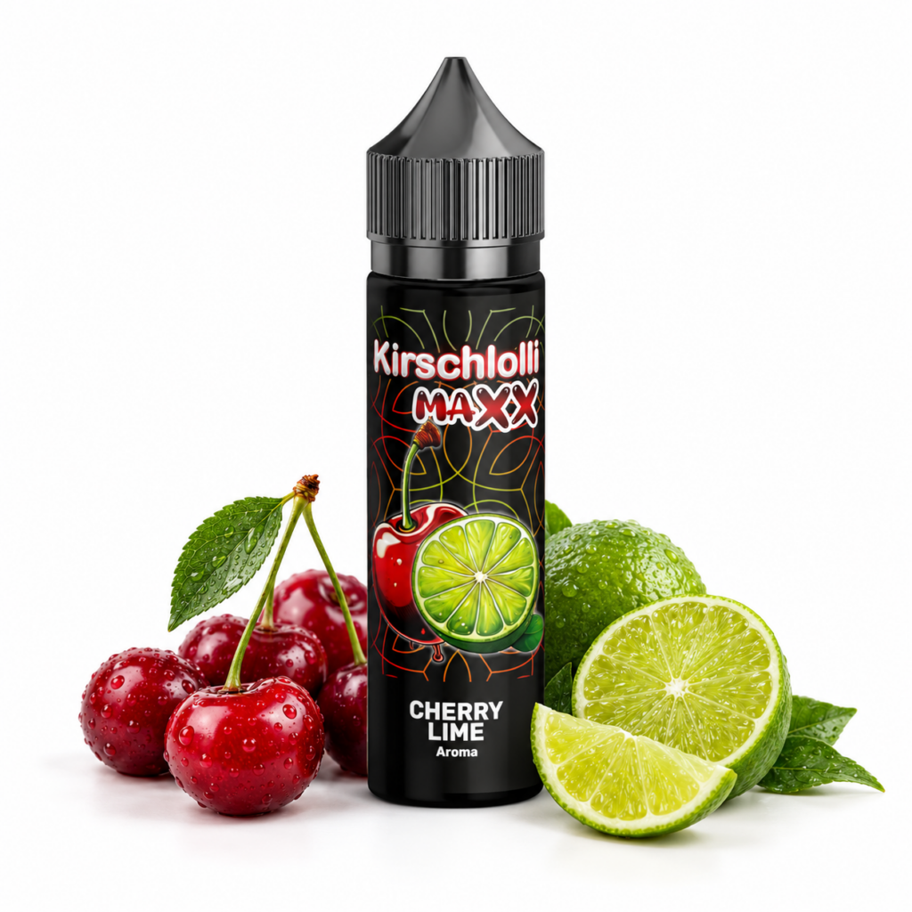 Kirschlolli Maxx Cherry Lime Longfill Aroma 10 ml