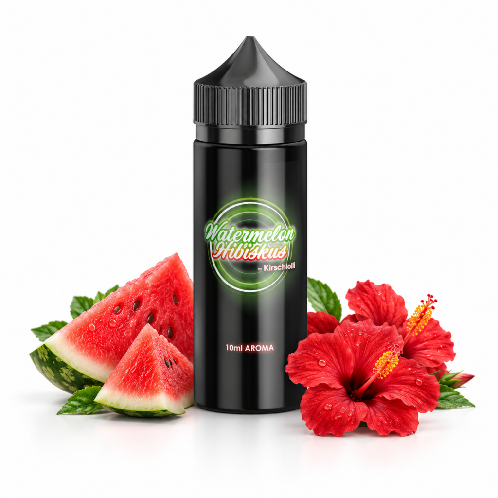 Kirschlolli Wassermelone Hibiskus Longfill Aroma 10 ml