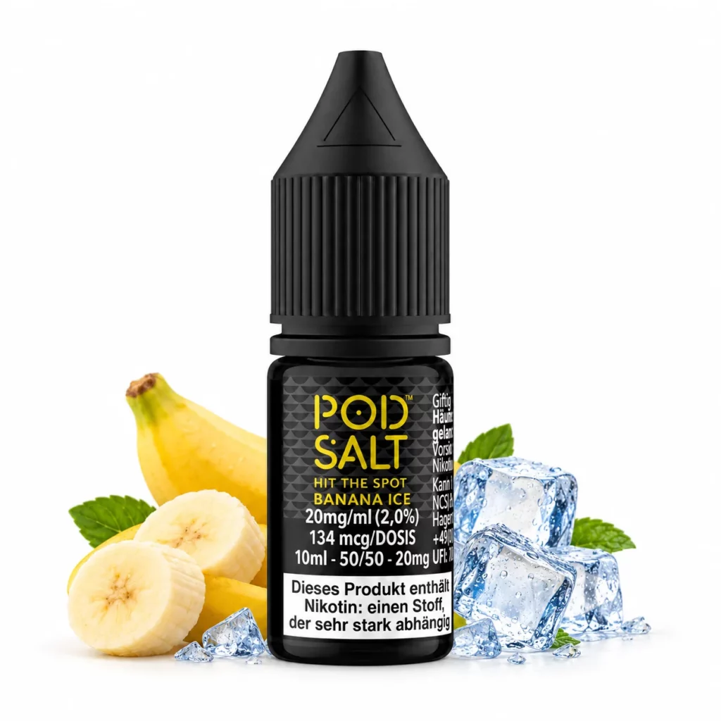 Pod Salt Core Banana Ice Nic Salt 10 ml 20 mg