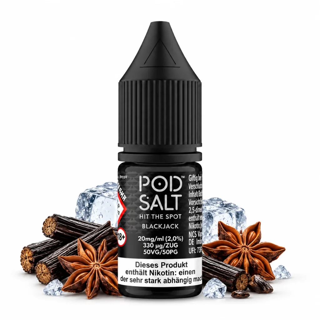 Pod Salt Core Blackjack Nic Salt 10 ml 20 mg
