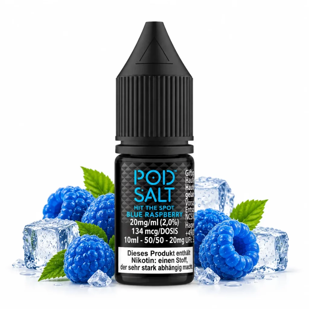 Pod Salt Core Blue Raspberry Nic Salt 10 ml 20 mg