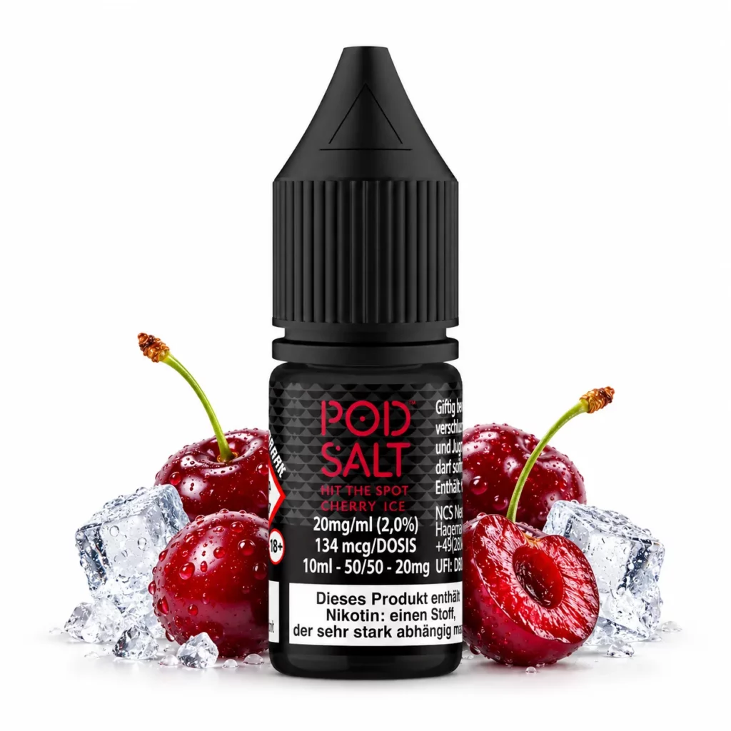 Pod Salt Core Cherry Ice Nic Salt 10 ml 20 mg