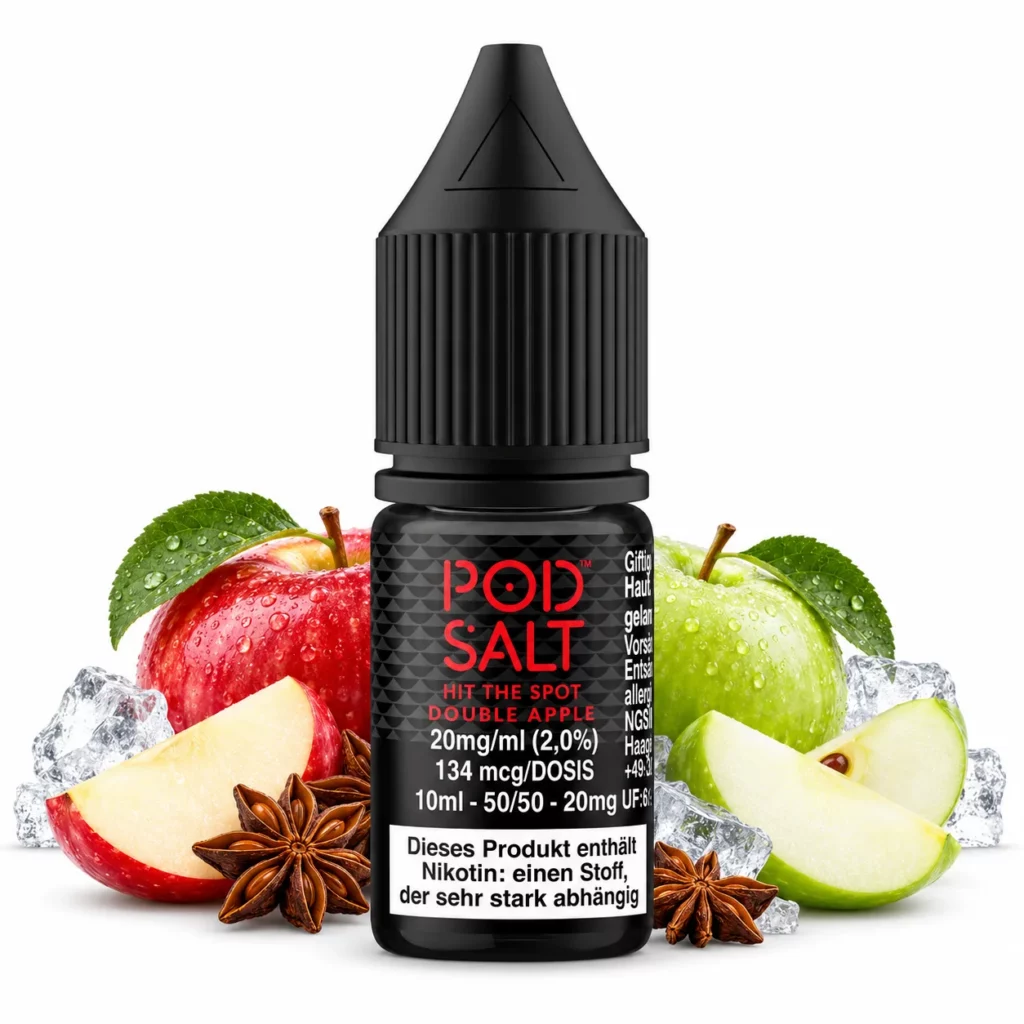 Pod Salt Core Double Apple Nic Salt 10 ml 20 mg