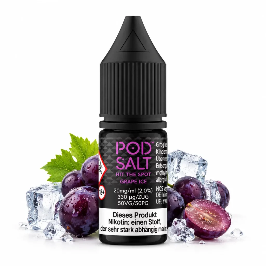 Pod Salt Core Grape Ice Nic Salt 10 ml 20 mg