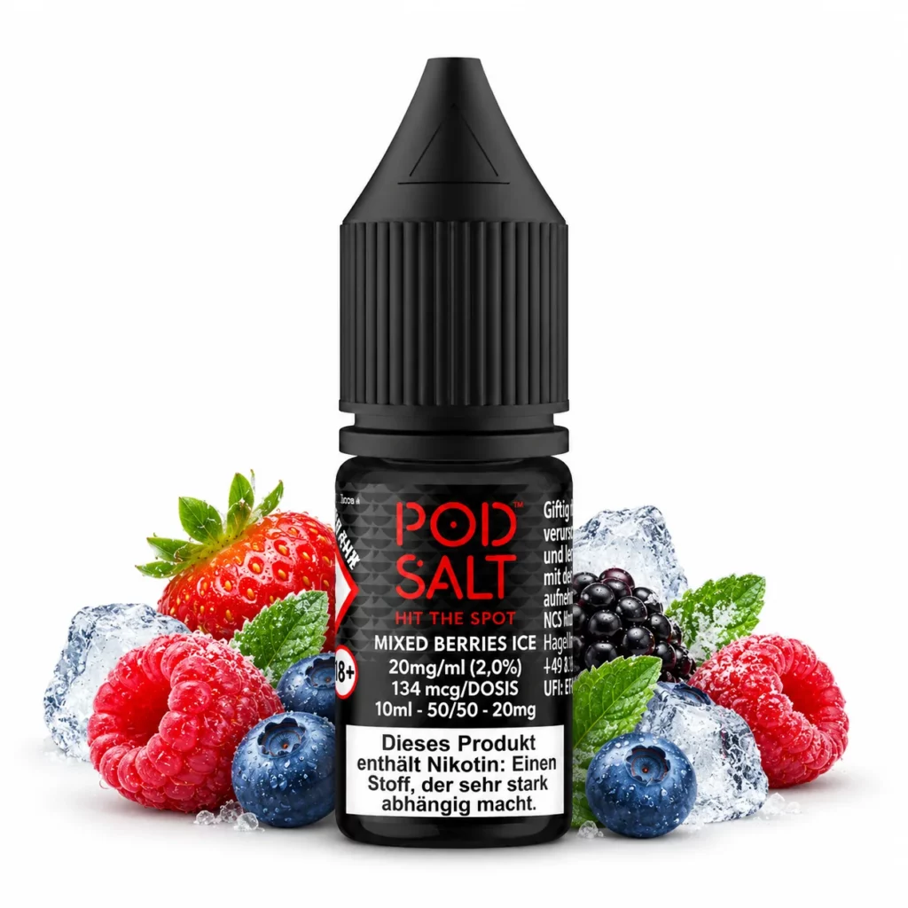 Pod Salt Core Mixed Berries Ice Nic Salt 10 ml 20 mg