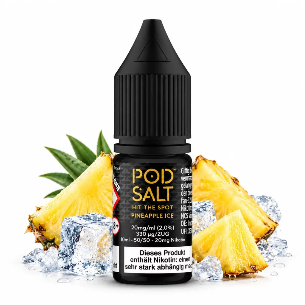 Pod Salt Core Pineapple Ice Nic Salt 10 ml 20 mg