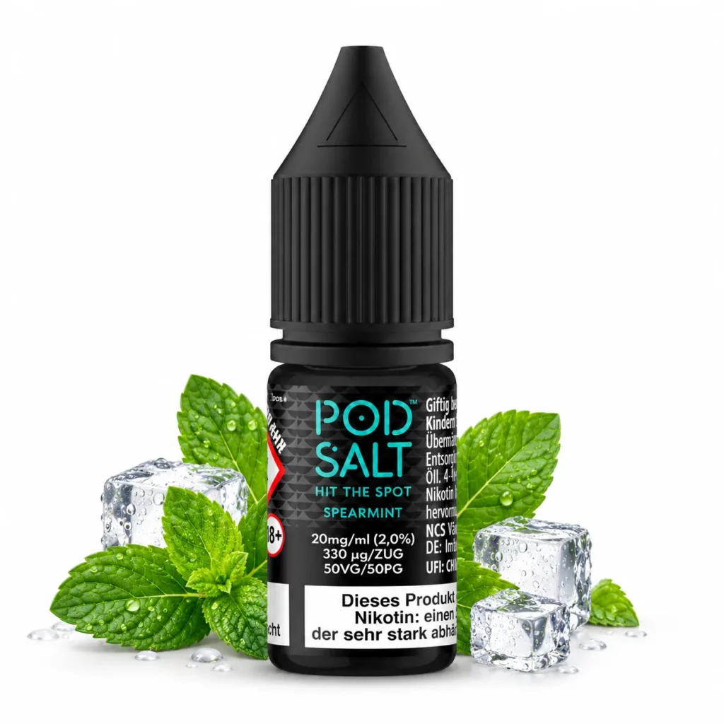 Pod Salt Core Spearmint Nic Salt 10 ml 20 mg