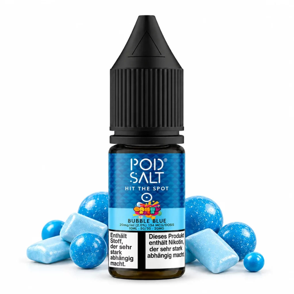 Pod Salt Fusion Bubble Blue Nic Salt 10 ml 20 mg