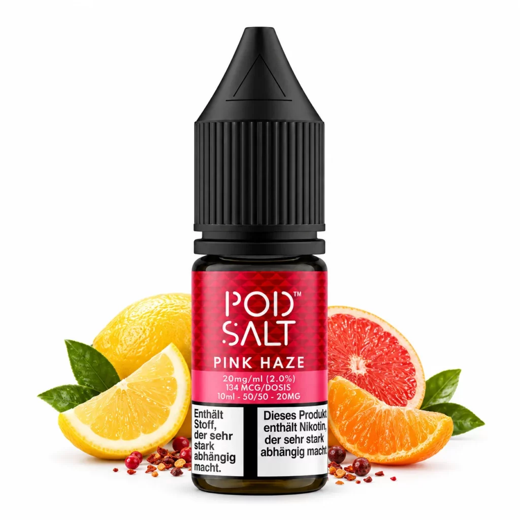 Pod Salt Fusion Pink Haze Nic Salt 10 ml 20 mg