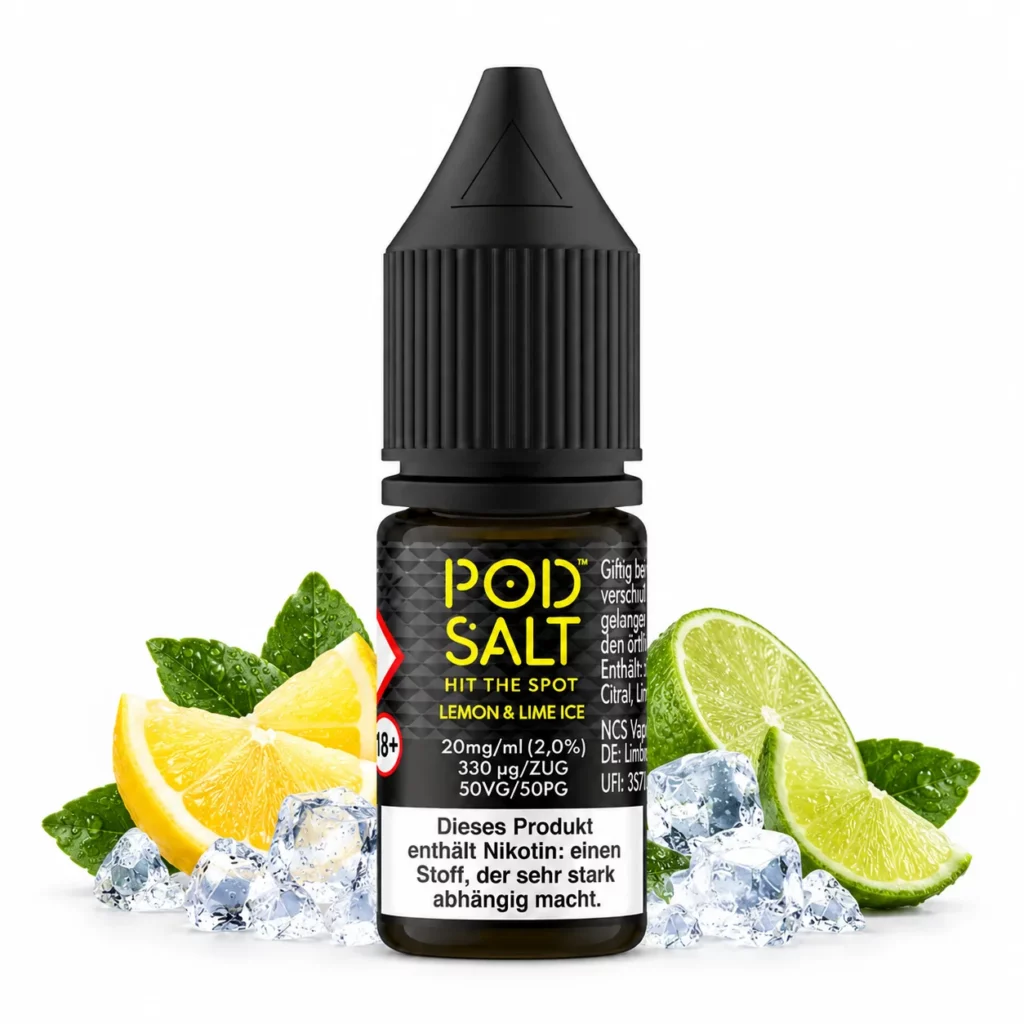 Pod Salt Lemon Lime Ice 10 ml 20 mg