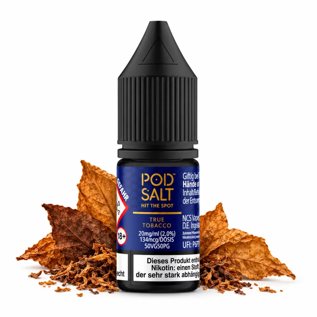 Pod Salt Origin True Tobacco Nic Salt 10 ml 20 mg