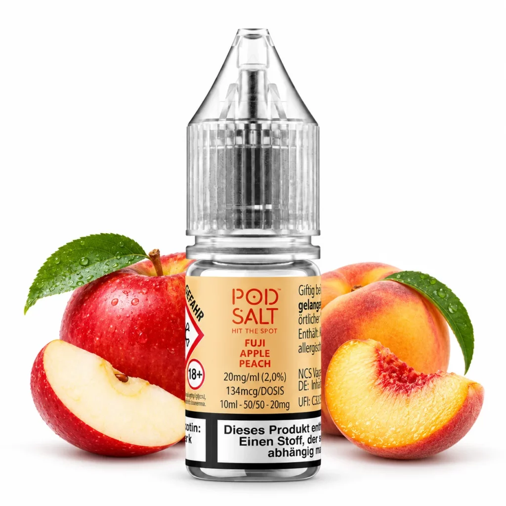 Pod Salt X Fuji Apple Peach Nic Salt 10 ml 20 mg